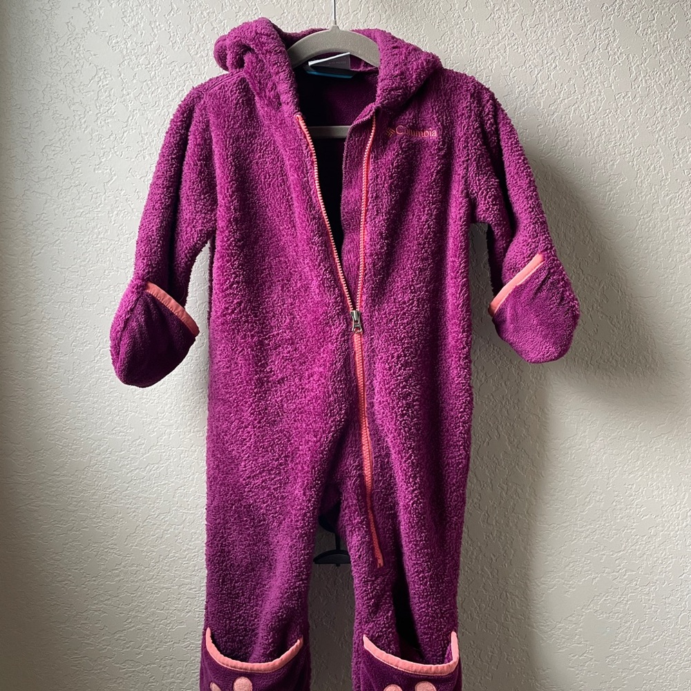Columbia Infant Fleece Bunting/One-Piece - Lightly Used!